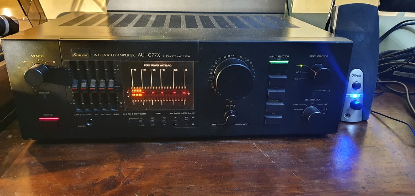 Sansui XL-900C sound stage review