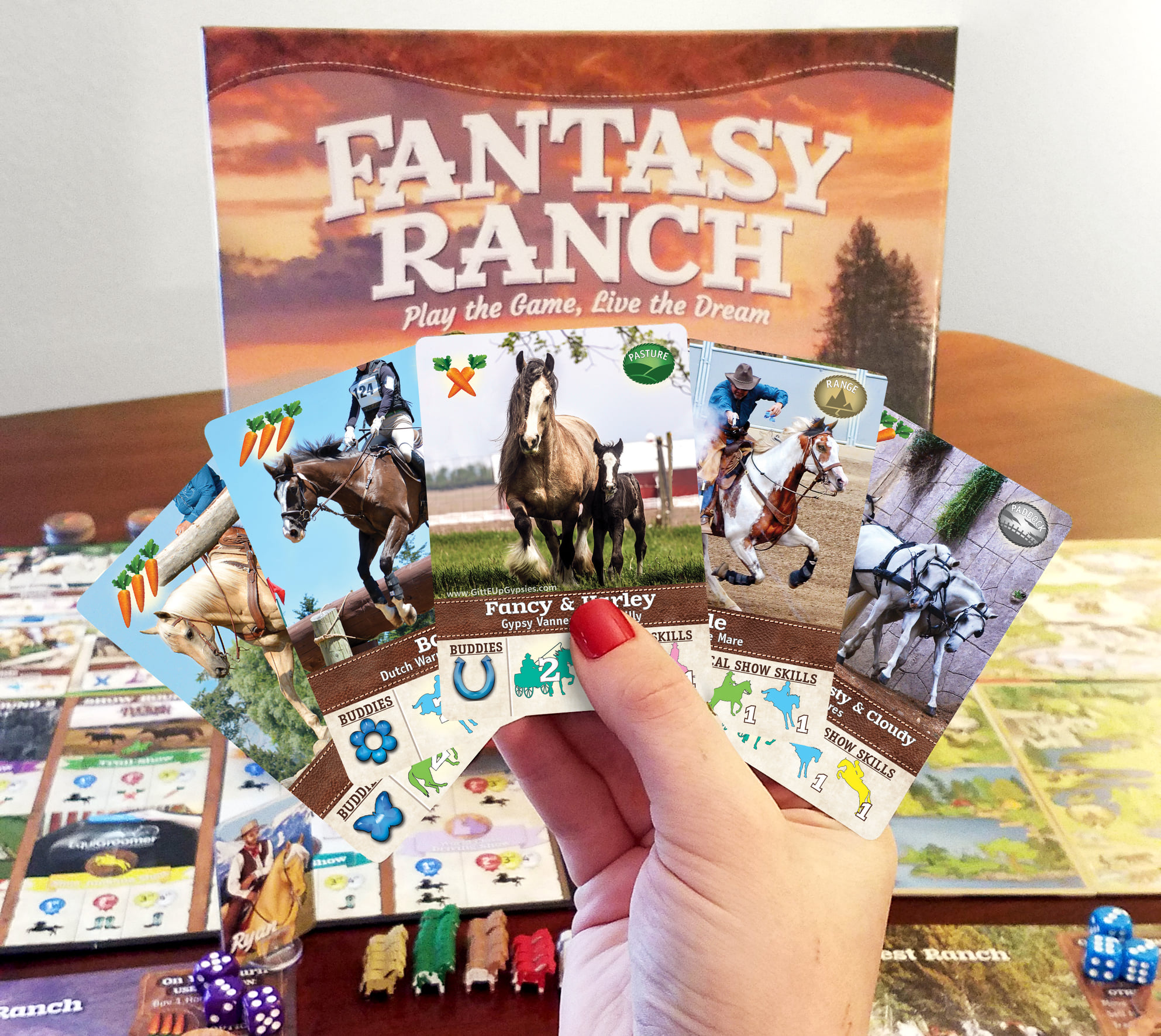 Fantasy Ranch Board Game