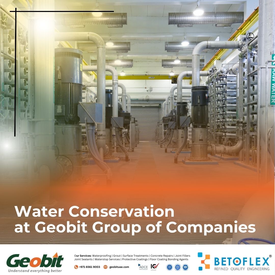 Water Conservation in Geobit’s... - Geobit Group of Companies | Facebook