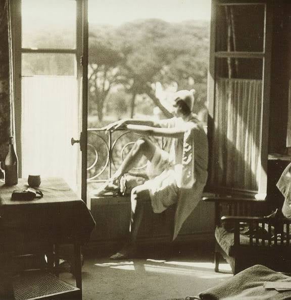 Renee Perle, ca 1930, first muse of the famous French photographer