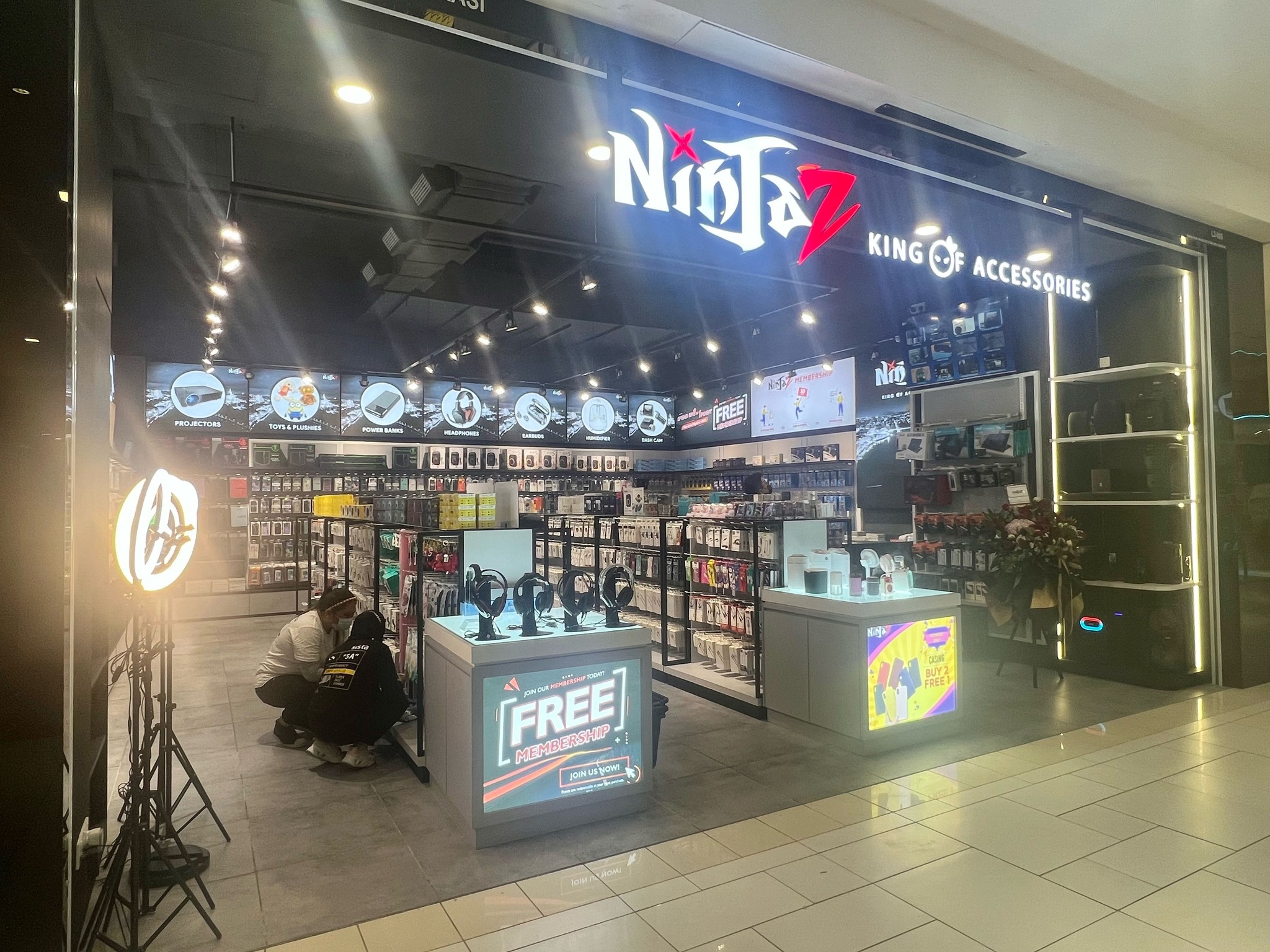 Ninjaz • The King Of Accessories is... - Vivacity Megamall | Facebook