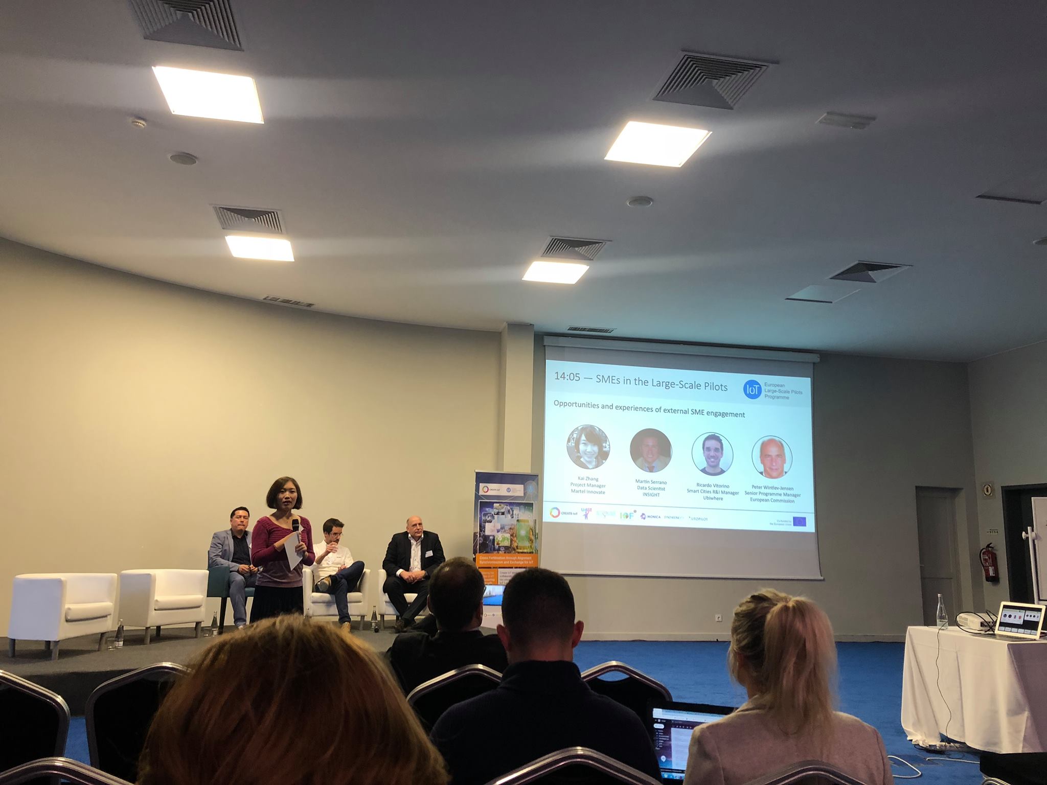CREATE-IoT - SME engagement session, with innovative SMEs...