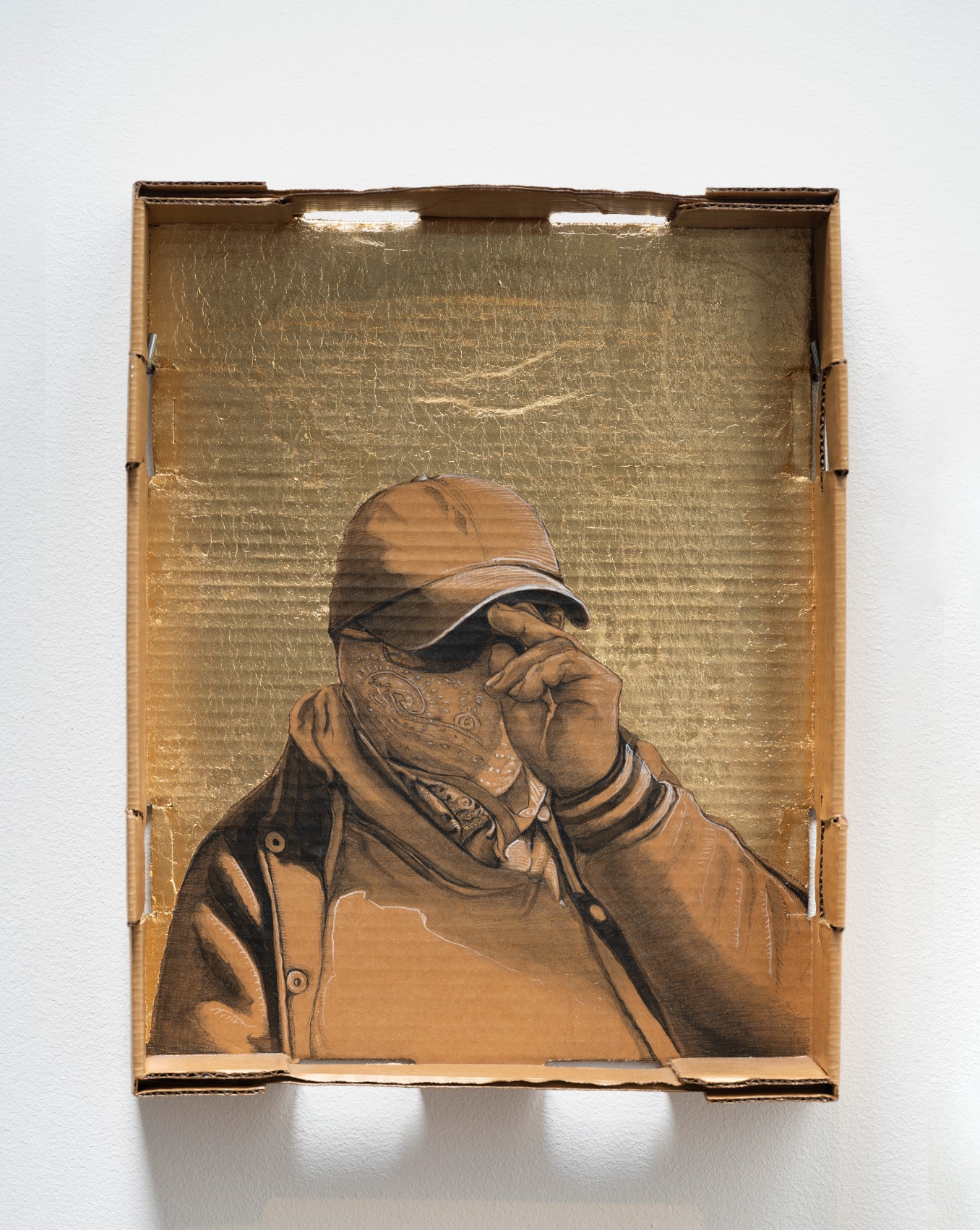 Museum - Martinez’s portraits of farm workers are executed on discarded ...