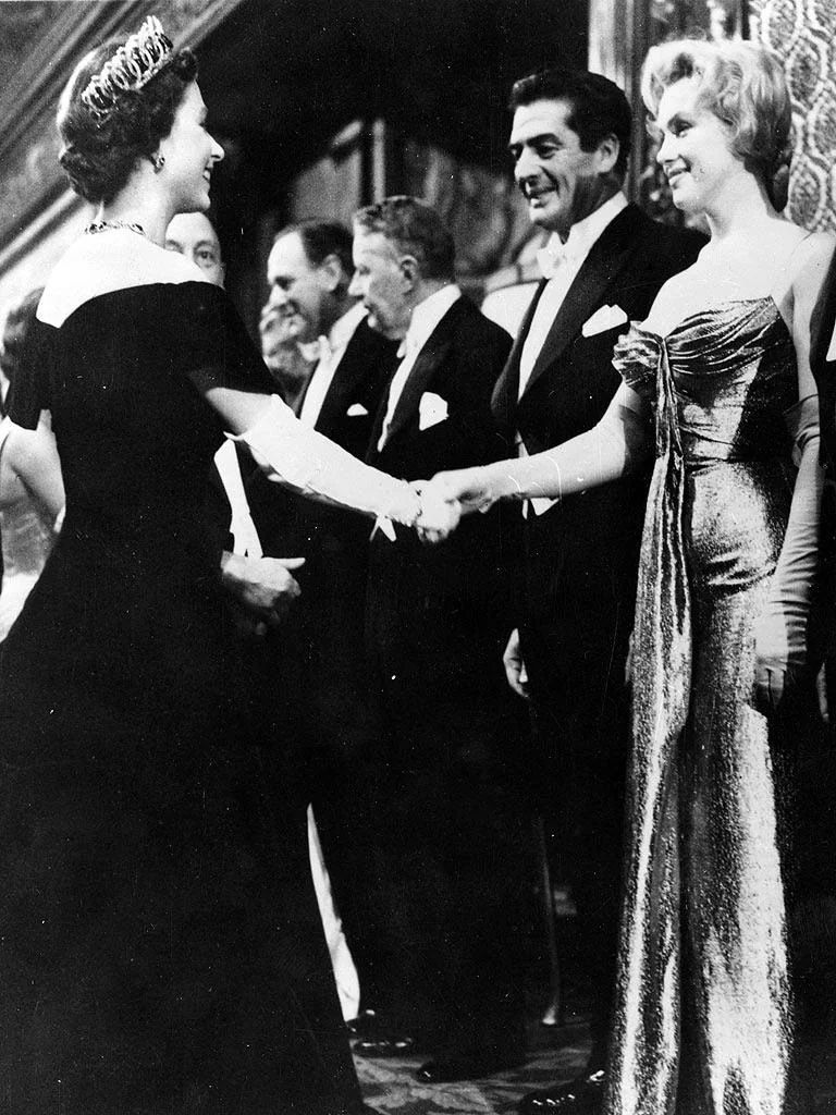 Undiscovered History - Marilyn Monroe and Queen Elizabeth (both 30 at ...