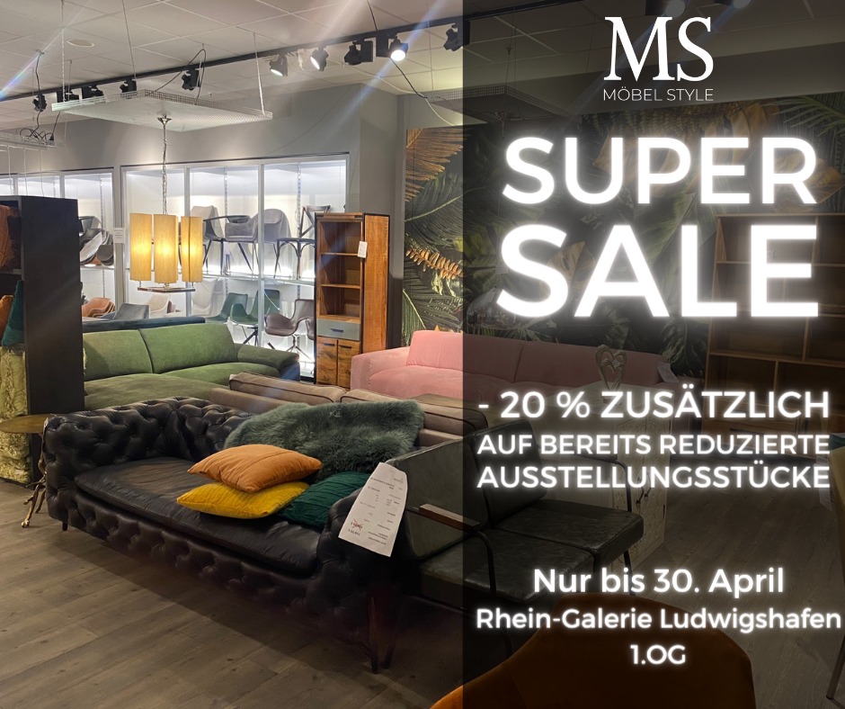 Moebel-Style.de - ❗️ LAGERVERKAUF ❗️ Ab sofort spart ihr bis zum 30. April