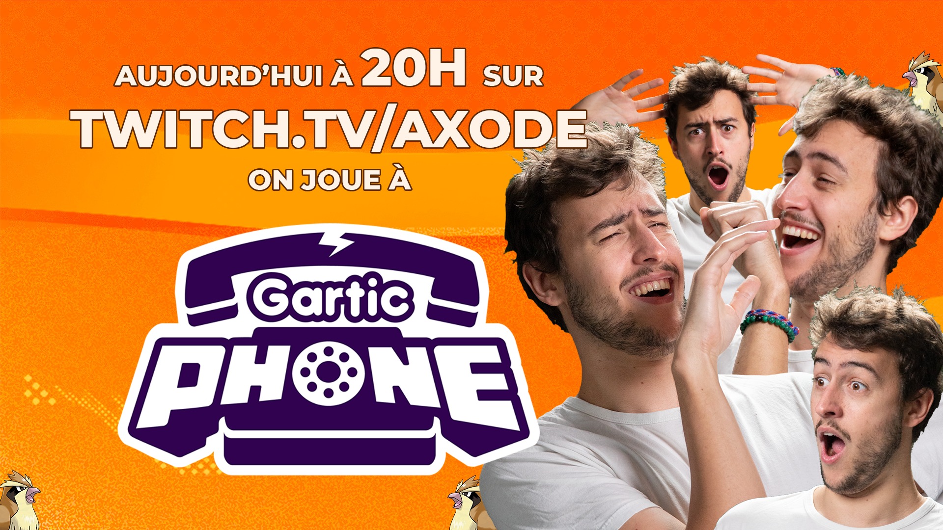 Axode - 🔴 #garticphone - Soirée de débilos ! À vos...