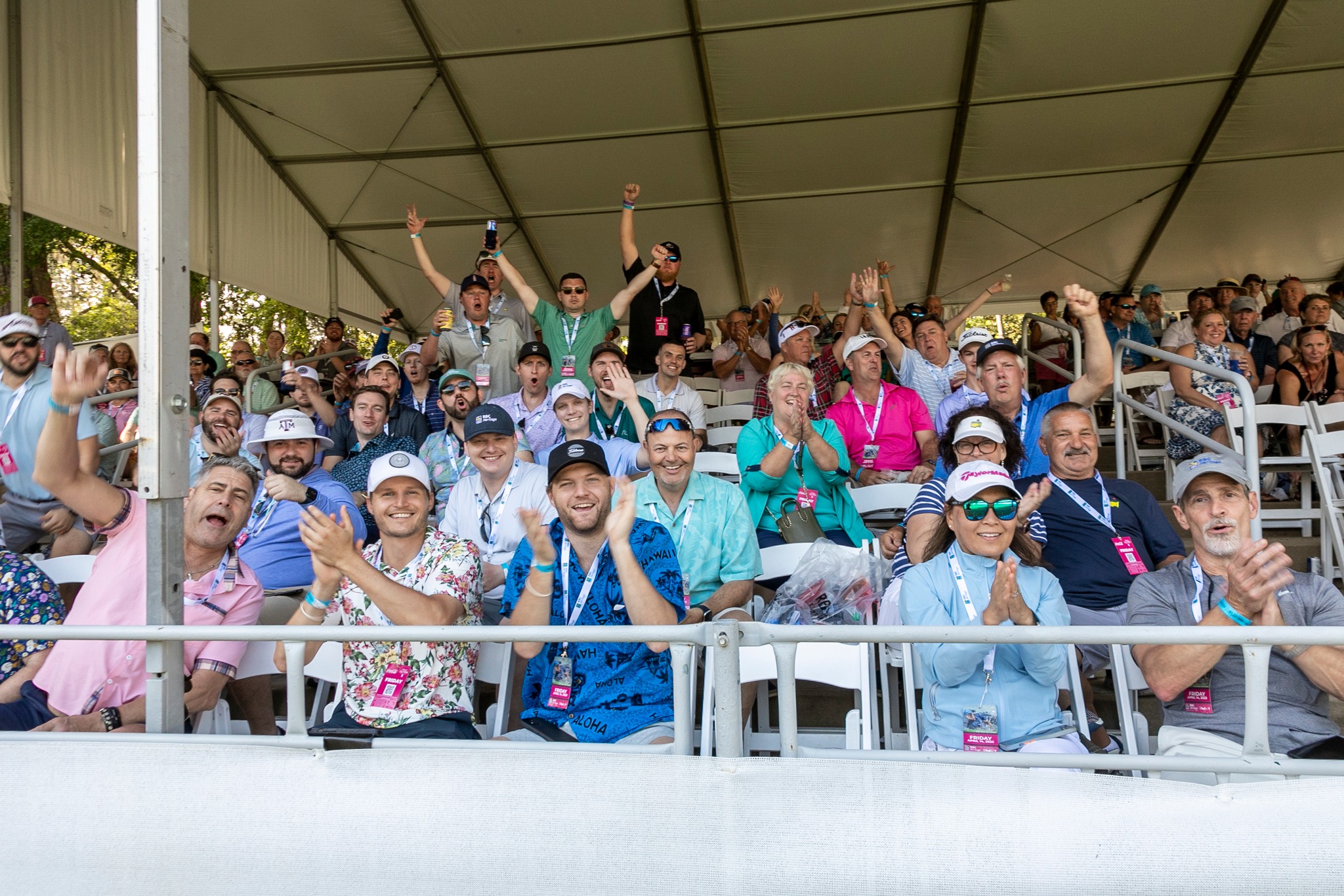 RBC Heritage - Let's hear it for some of the best fans in...