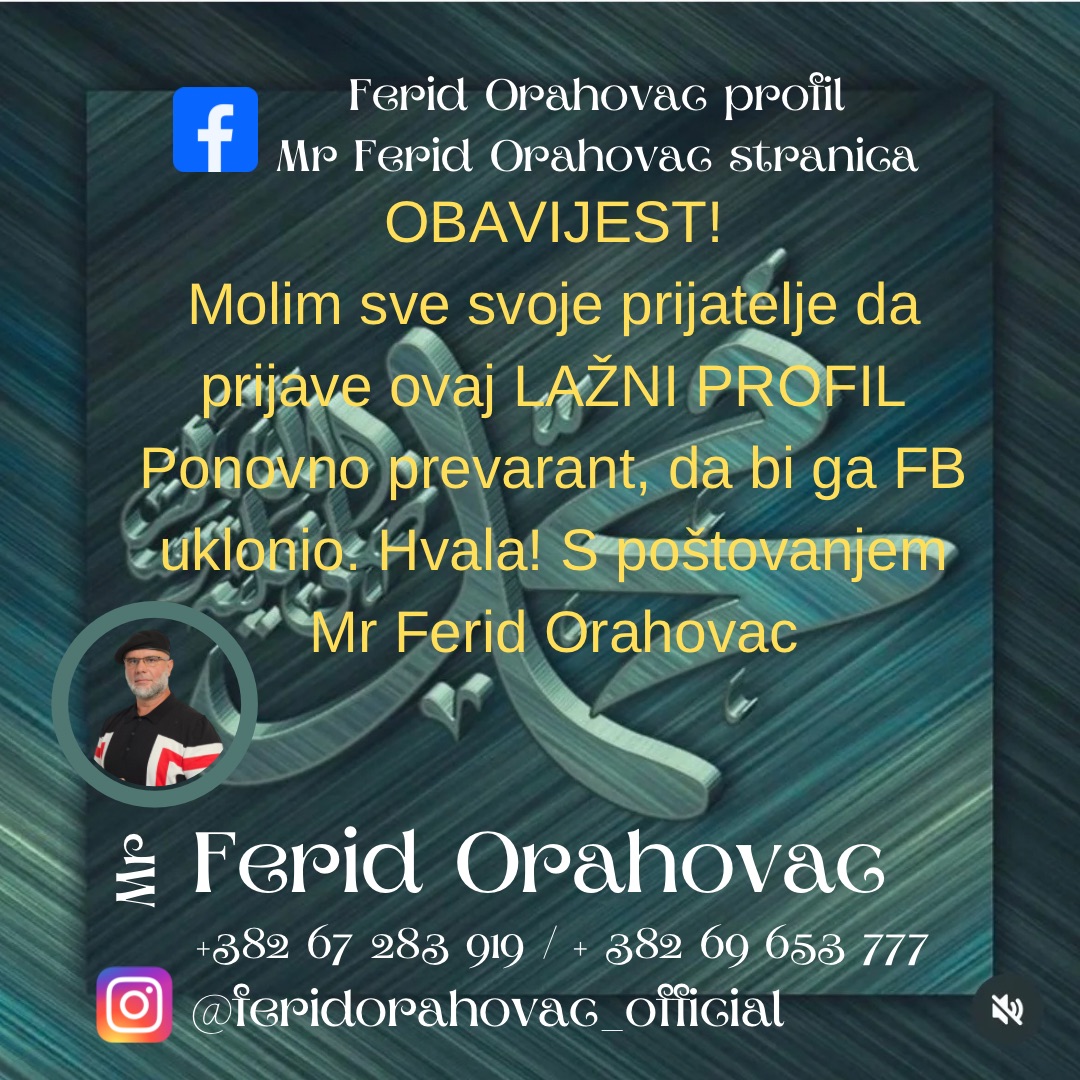 Mr Ferid Orahovac | Podgorica