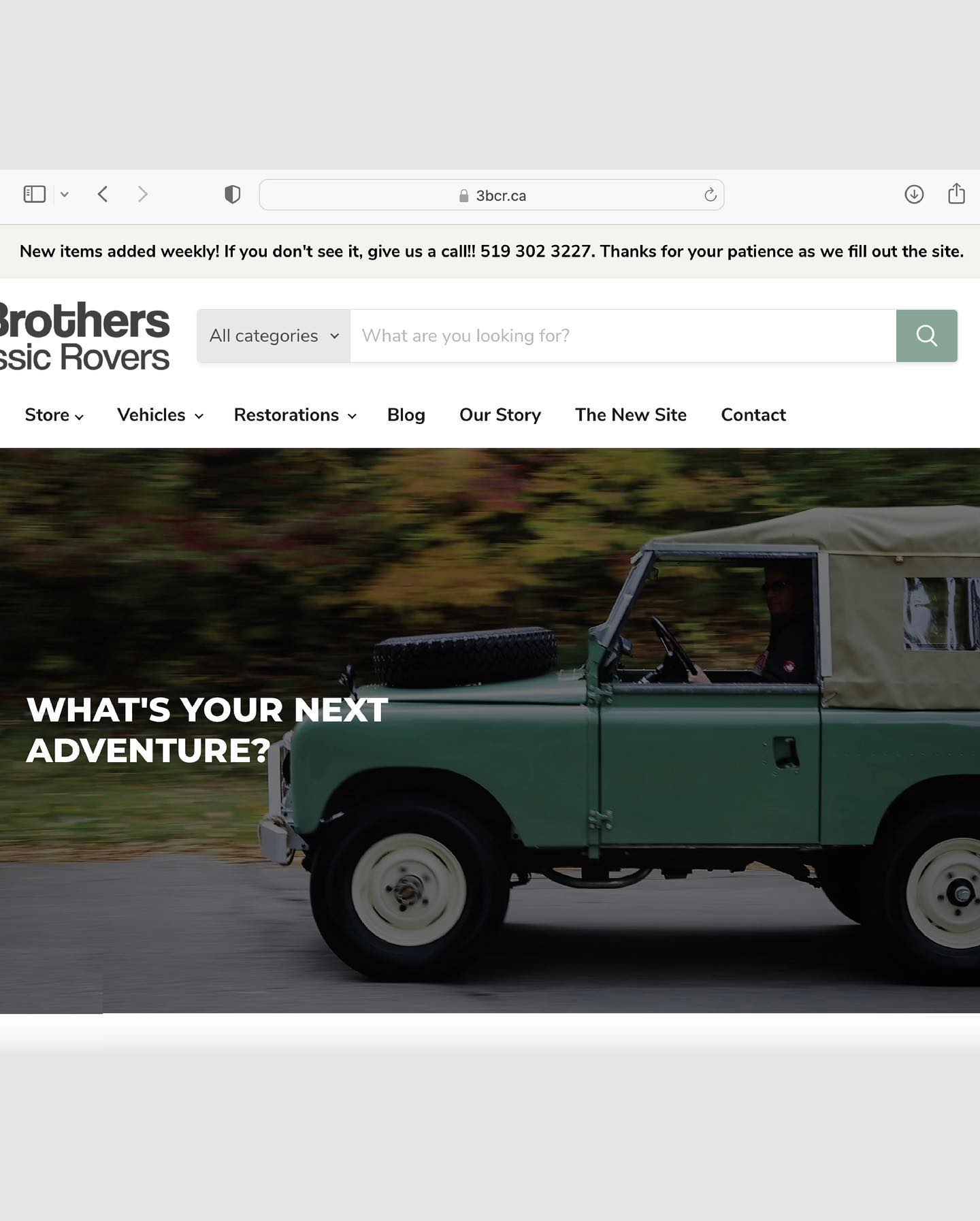 It’s finally here. Our new... - 3 Brothers Classic Rovers