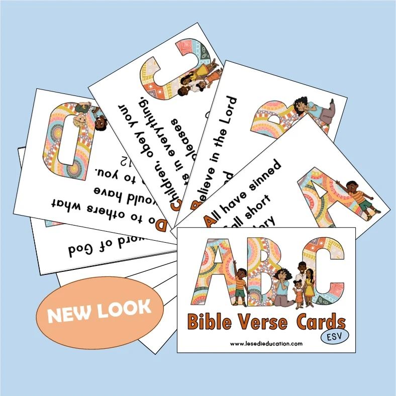 Our ABC Bible Verse Cards... - Lesedi Educational Materials