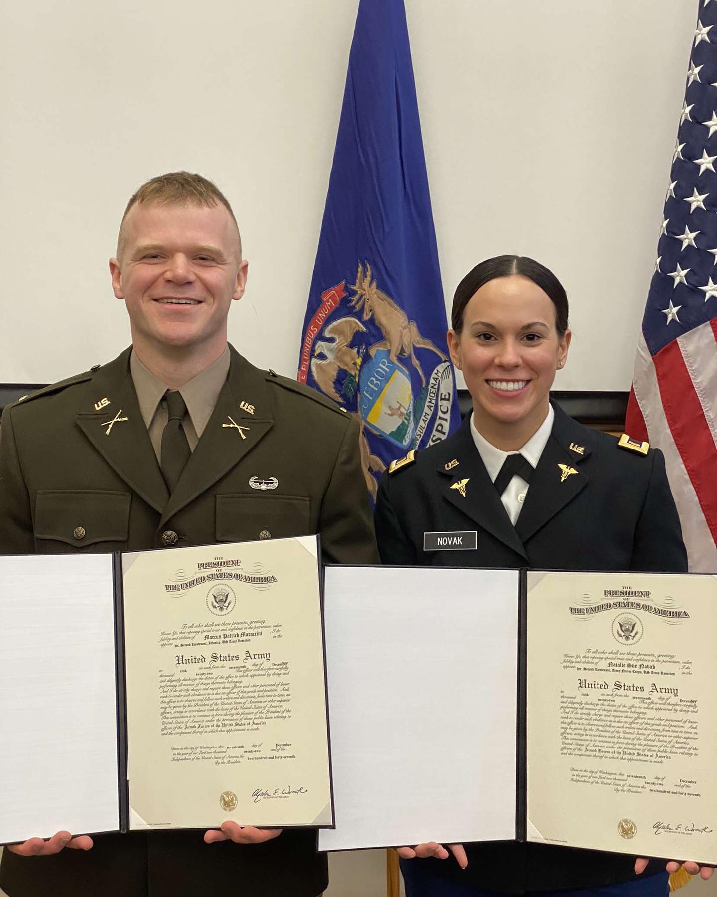 NMU Army ROTC - The Army gained two new amazing leaders...