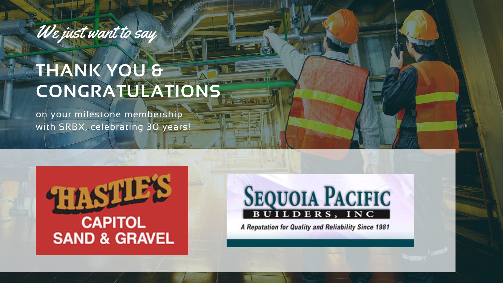 Congratulatio... - SRBX: Sacramento Regional Builders Exchange | Facebook
