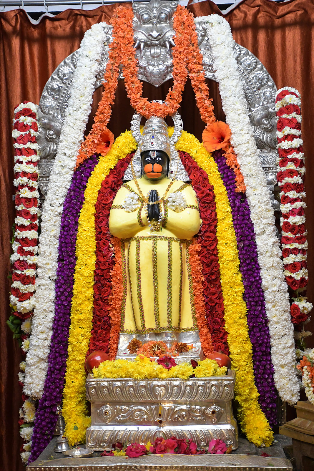 To... - Sri Karyasiddhi Hanuman Temple, SGS Ashrama, Bangalore