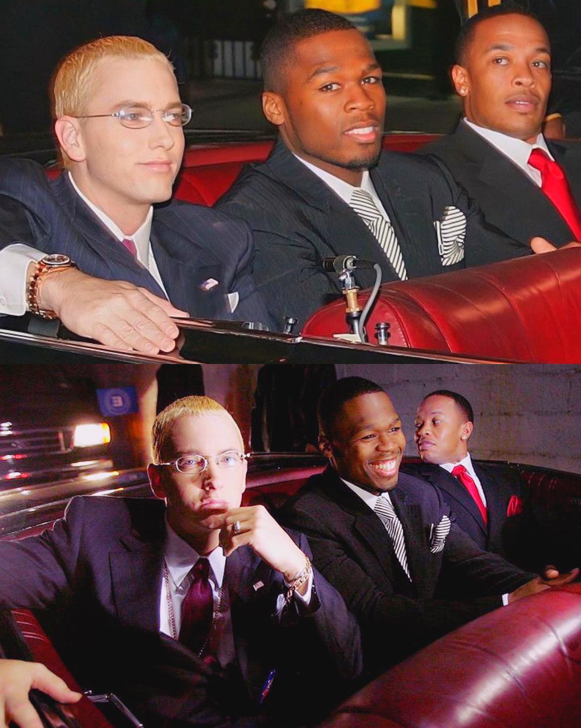 Eminem, 50 Cent & Dr Dre 📷 Impeccable trio