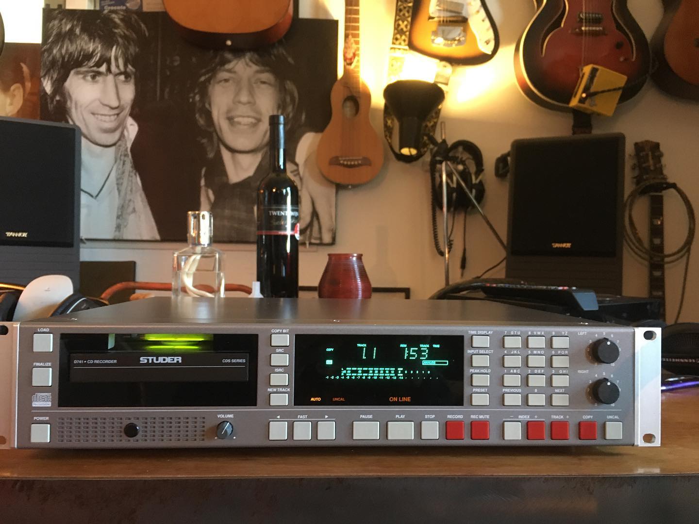 Studer D730 Mk2, D731 and D732 broadcasting CD players