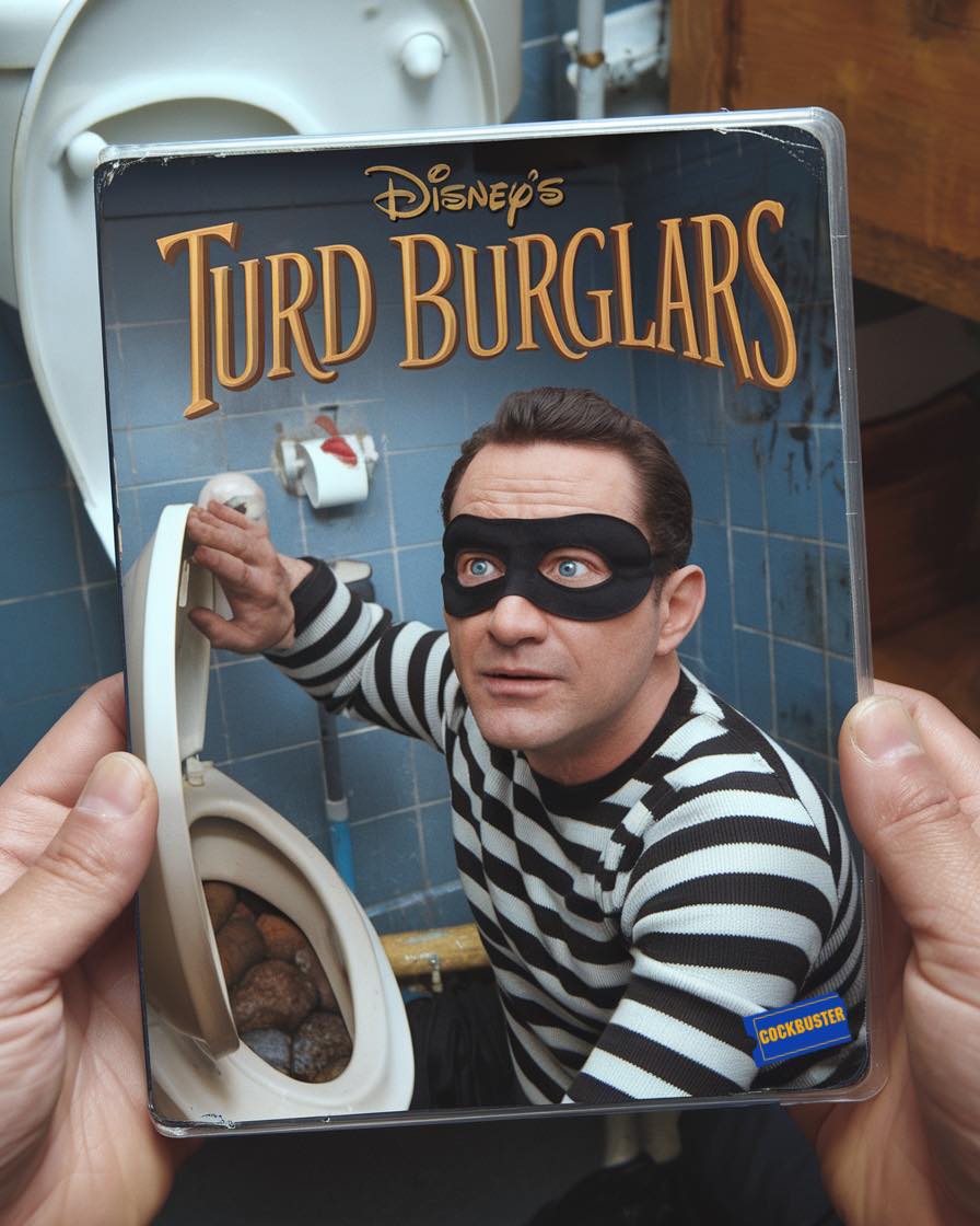 Quit burglin’ those turds! - Constable Greg - Cockbuster Video | Facebook