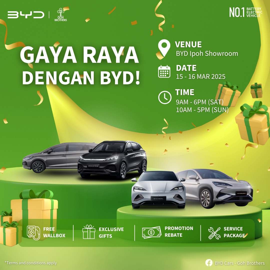 BYD - [BYD IPOH] Raya vibes are in the air, and we’re all set to ...