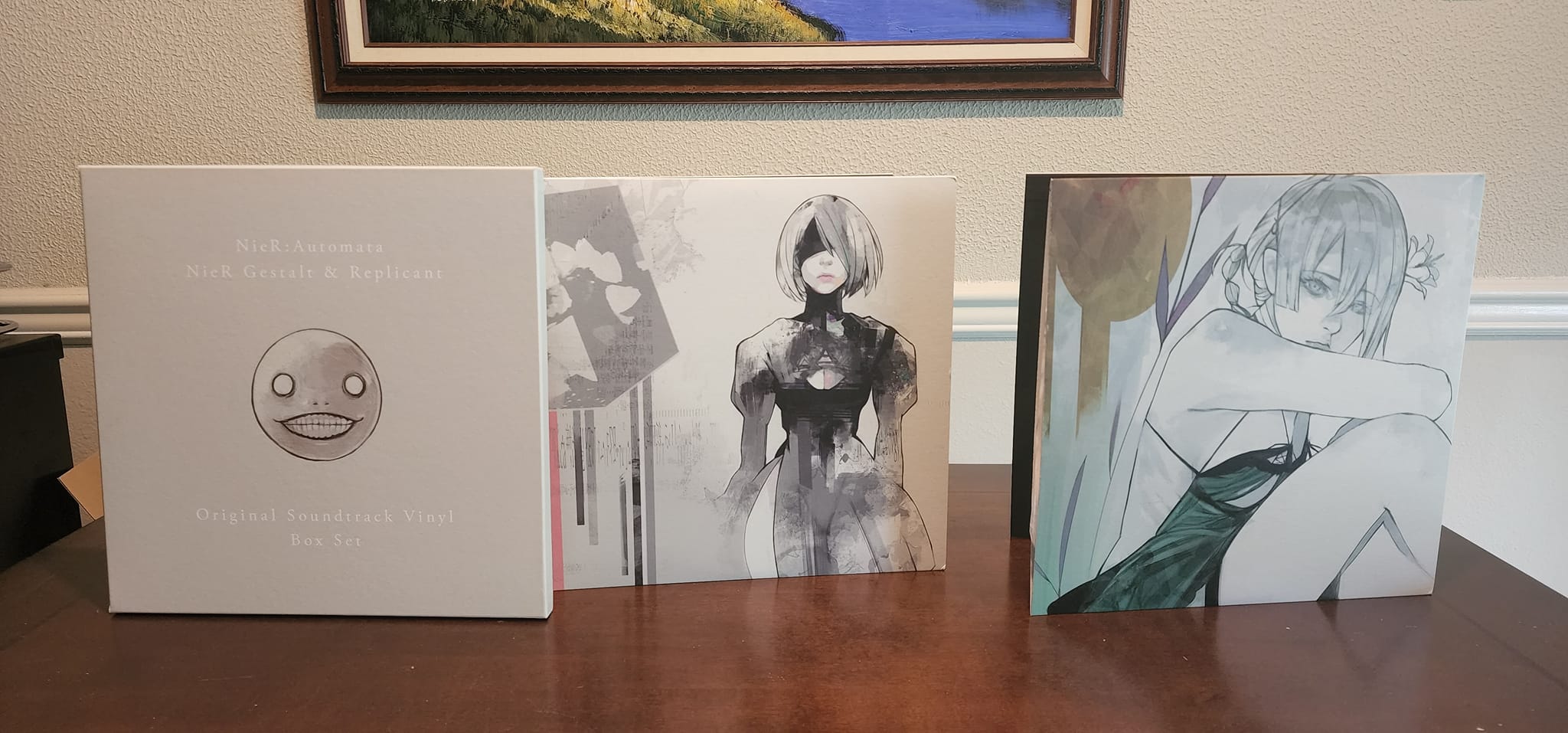 We've received a box with NieR: Automata & NieR Gestalt/Replicant