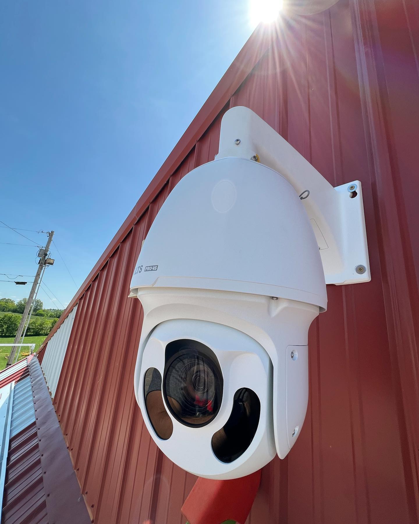 Ark Security - Another big boy going in. 33X Zoom PTZ with... | Facebook