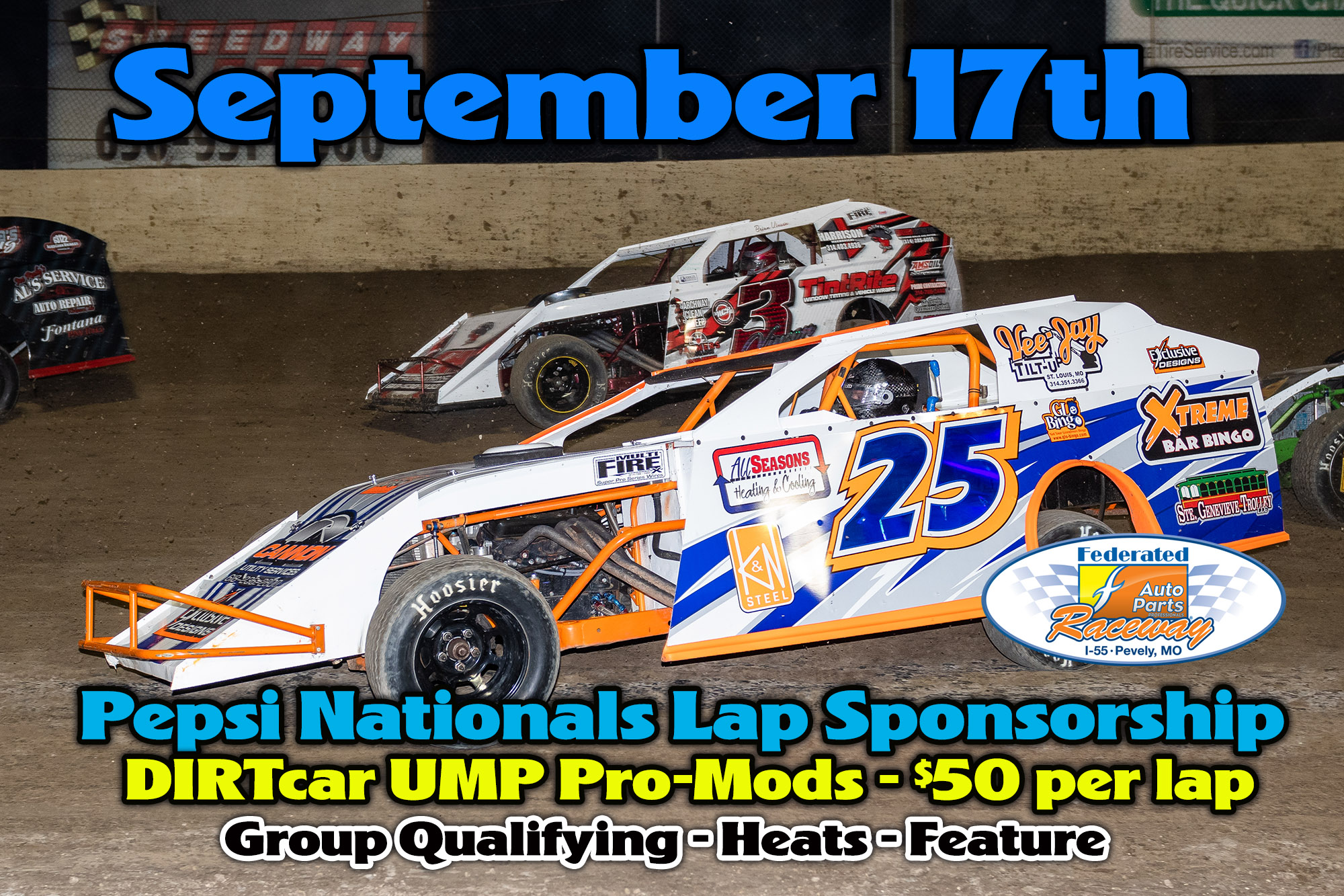 We are planning to... - Federated Auto Parts Raceway at I-55