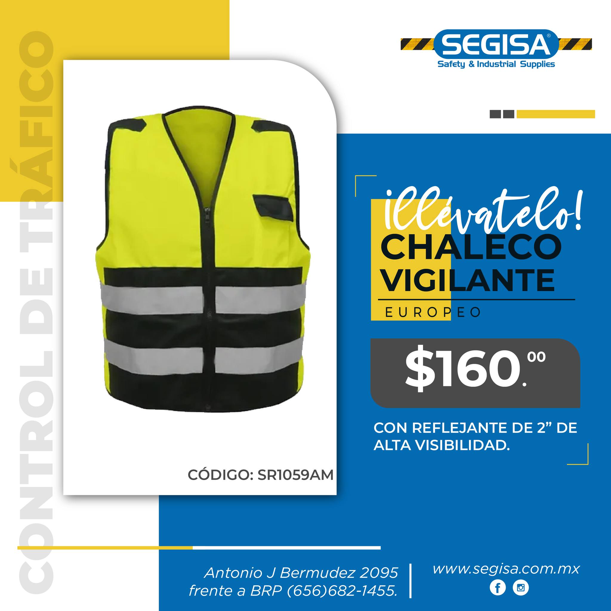Segisa - ¡ALTA VISIBILIDAD, MAYOR SEGURIDAD!🦺 Alta visibilidad. Tipo ...