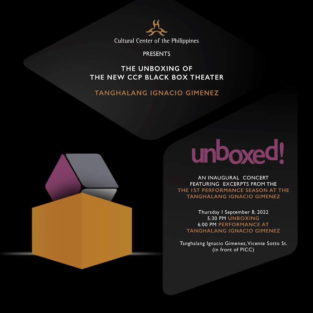 Cultural Center of the Philippines - IT’S UNBOXING TIME! 📦 The Cultural ...