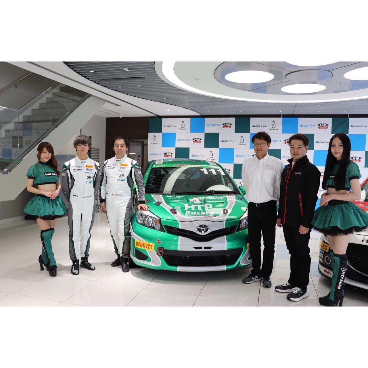 HTP Racing - . CLiP HIROSHIMAにて ピレリスーパー耐久シリーズ体制発表会を 広島マツダさんのレーシングチーム ...