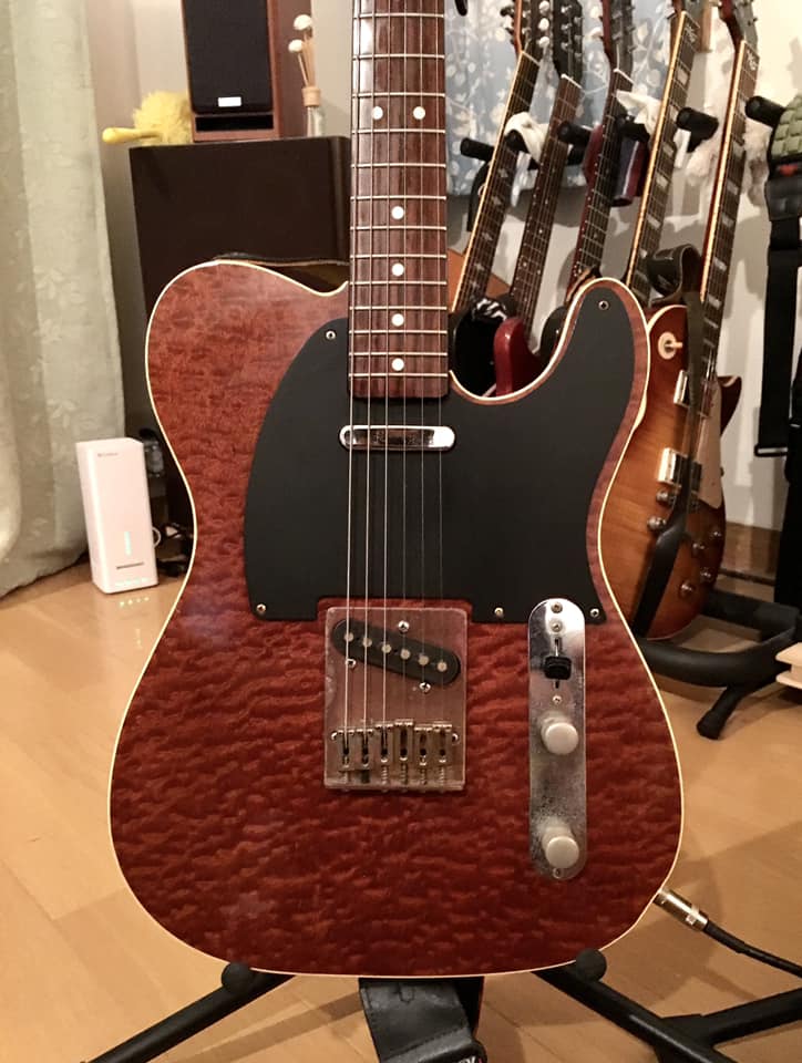 What wood is used for 1984 Fender Squier Japan Telecaster body?
