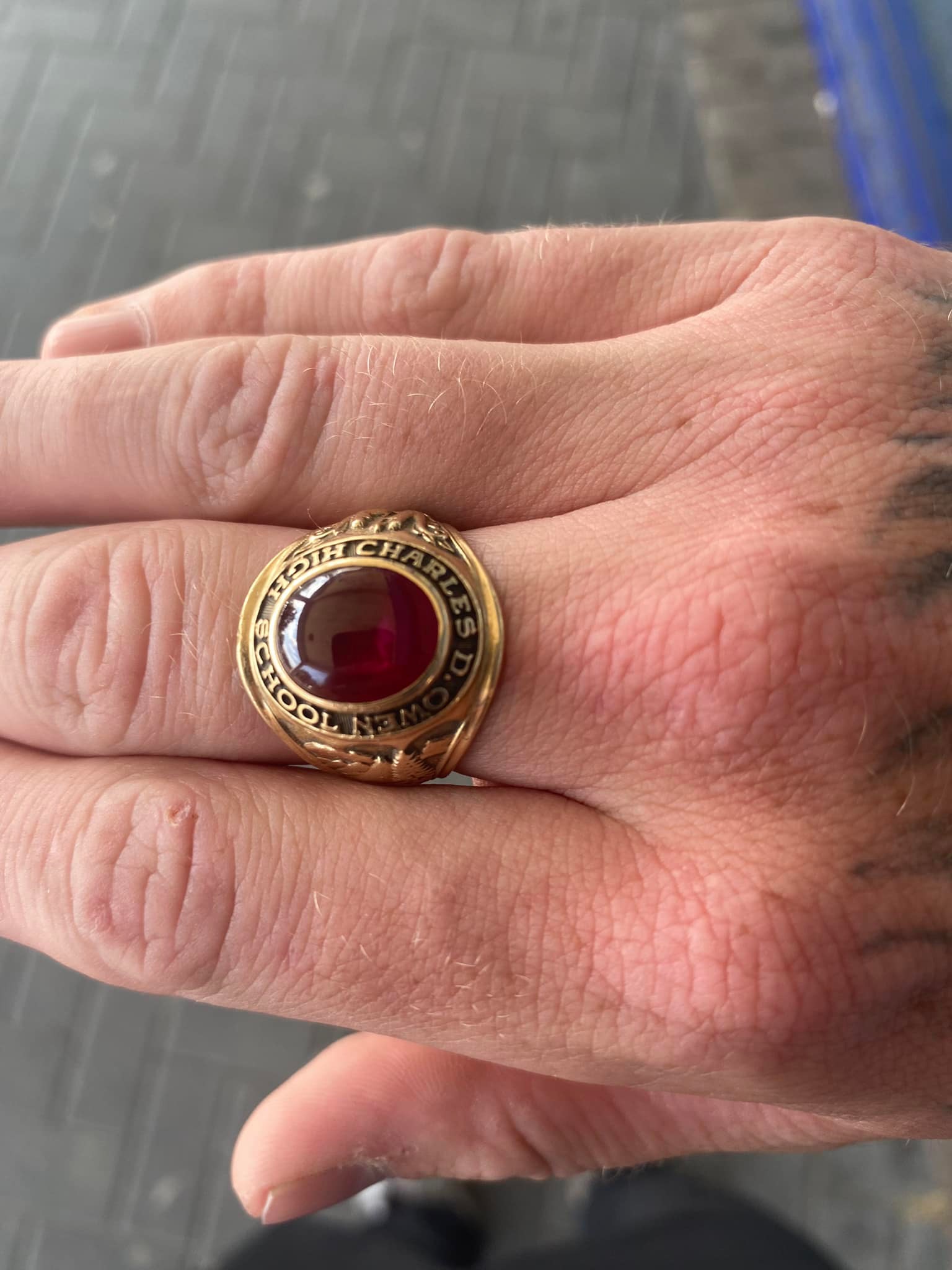 Original 1963 10k gold college ring Weighs 12 grams Best offer 