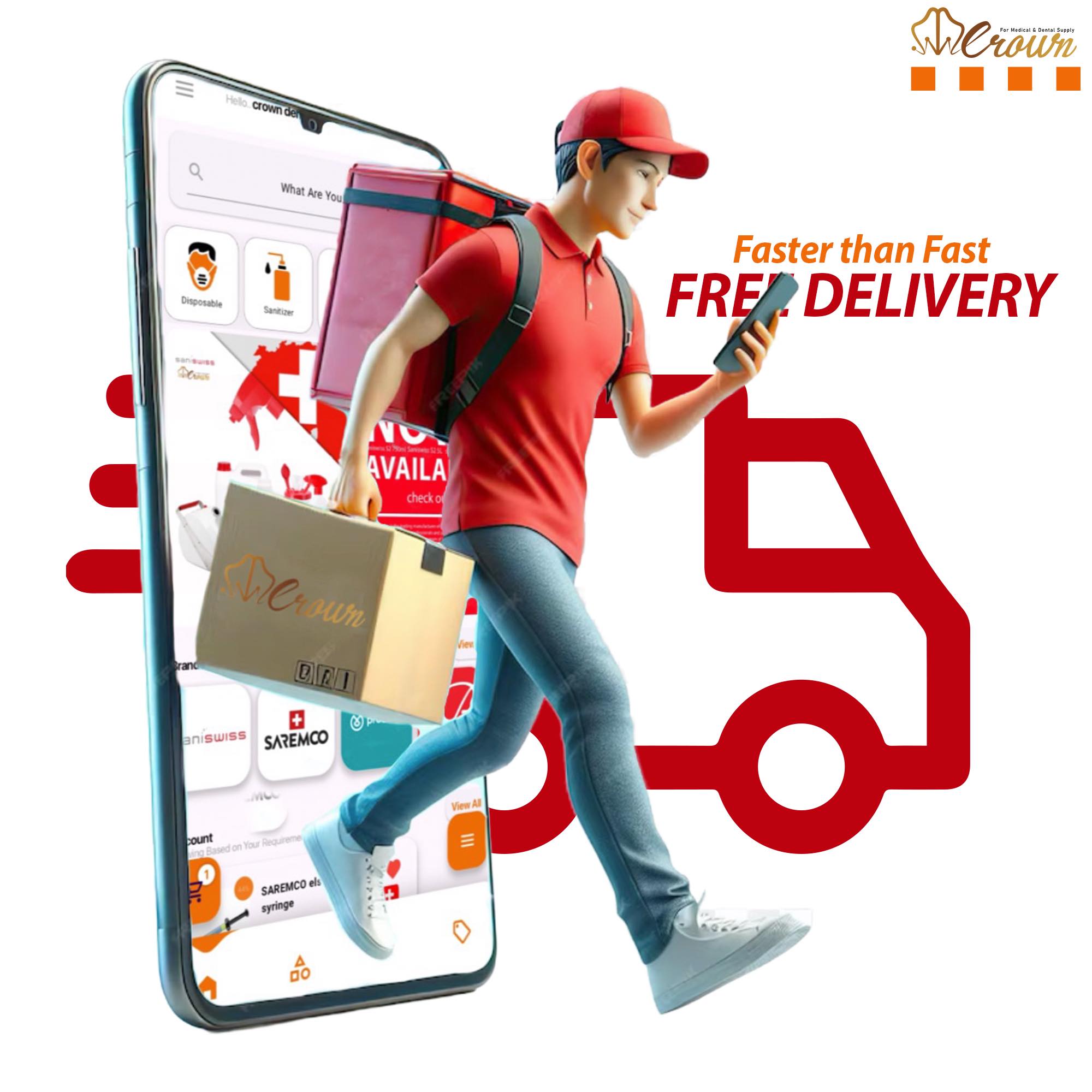 MATT - Fast Than faster 🚚 Using the Crown Store app is the best dental ...
