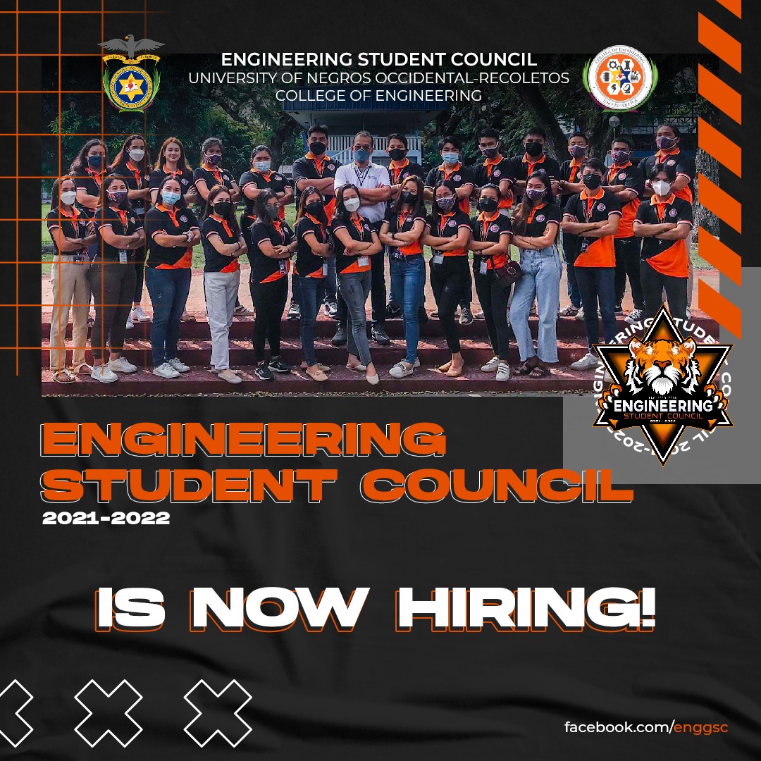 ESC IS NOW HIRING!... - Engineering Student Council - UNO-R | Facebook