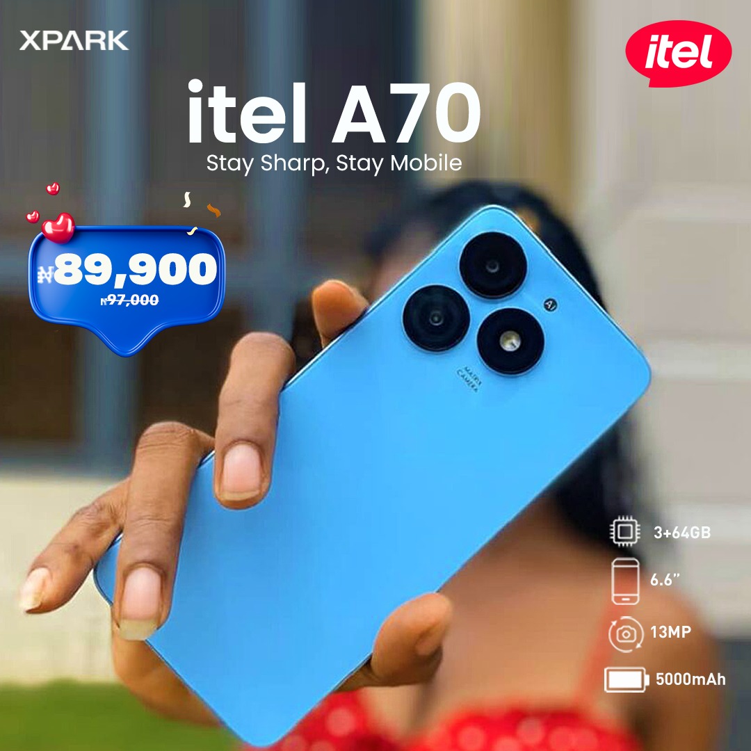 Staying awesome is an everyday job, and the itel A70 understands