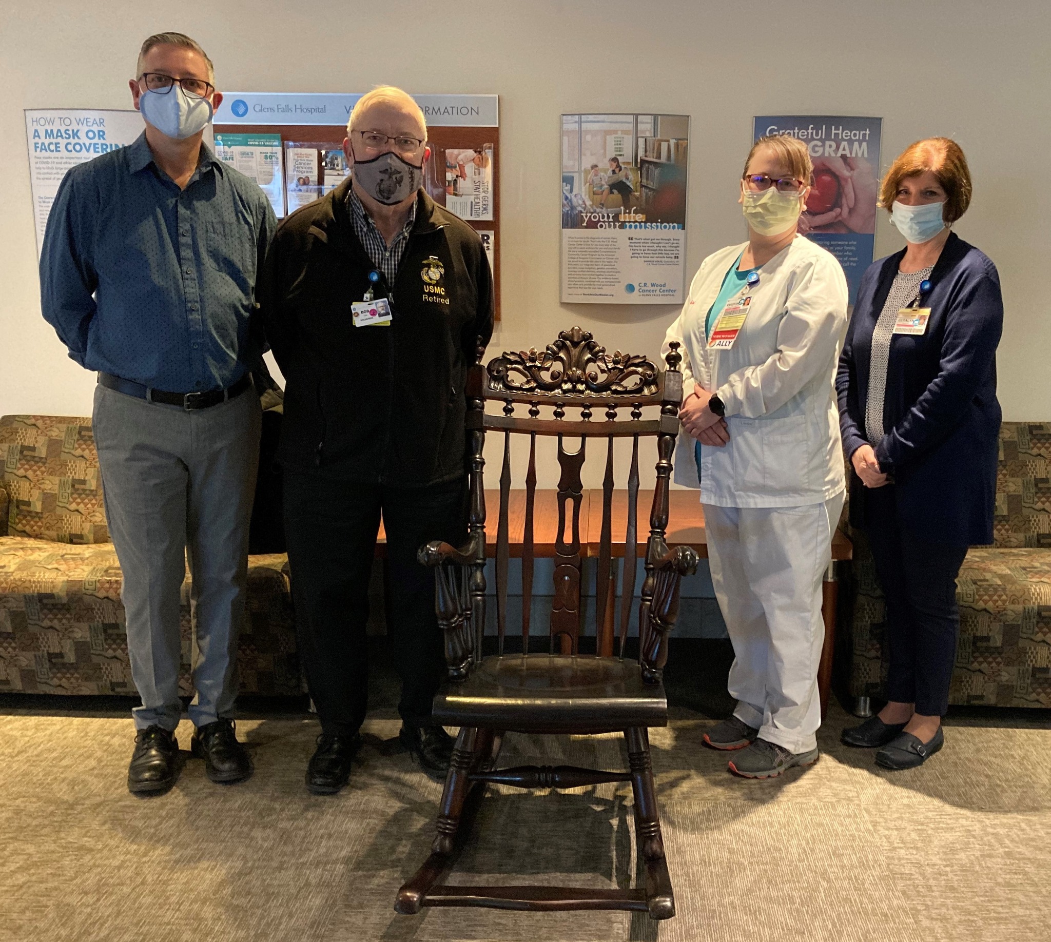 This beautiful rocking chair was... - Glens Falls Hospital | Facebook