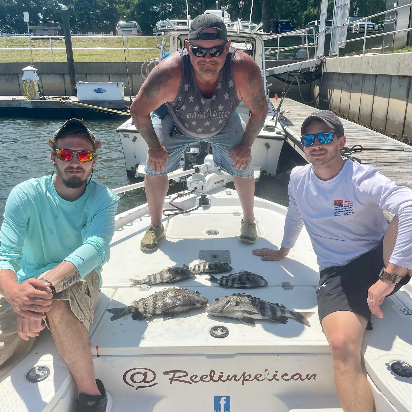 Ellery Parmenter catches 18
