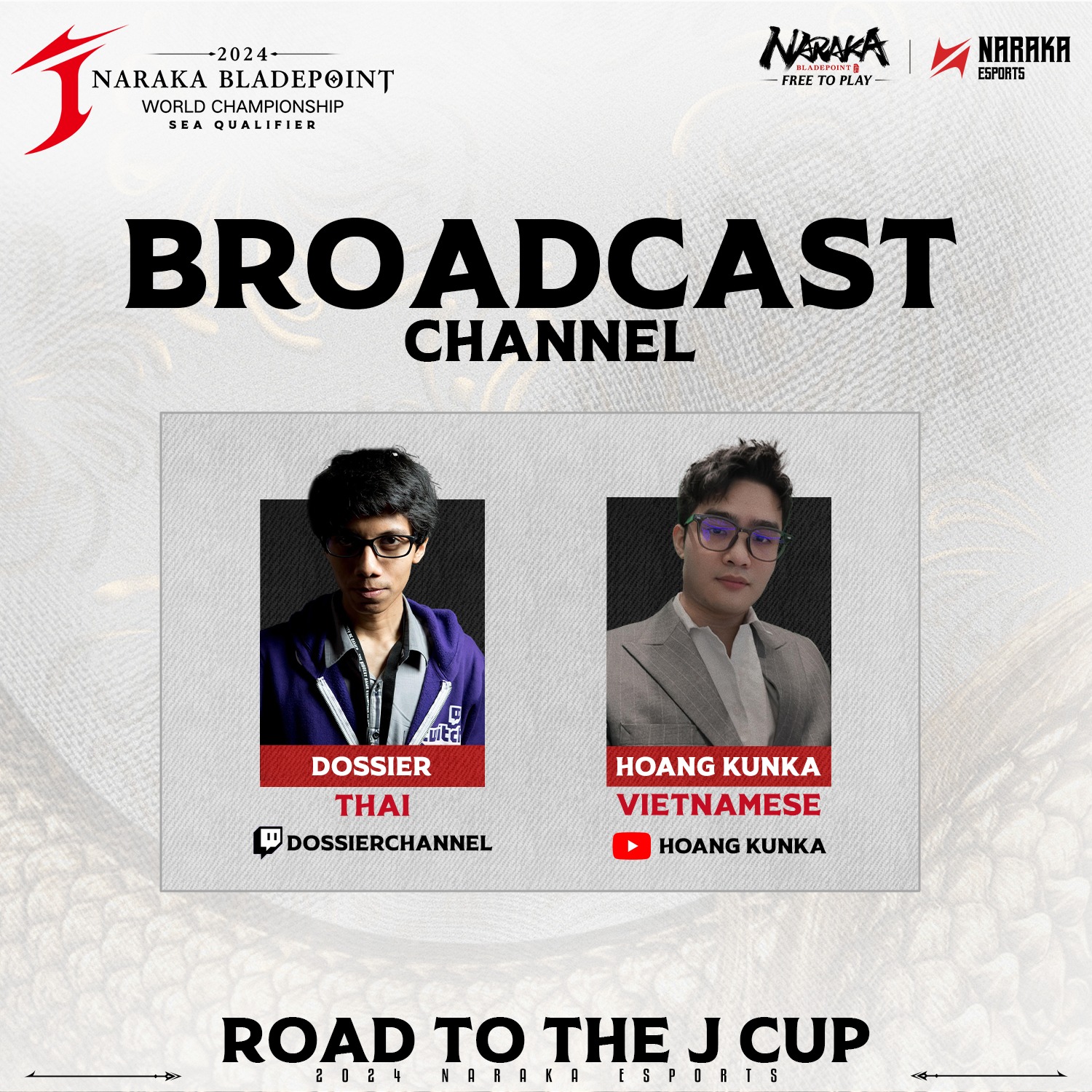 NARAKA - 📣 2024 J CUP SEA Qualifier - Trios On Air Now ! [TH] GROUP A ...