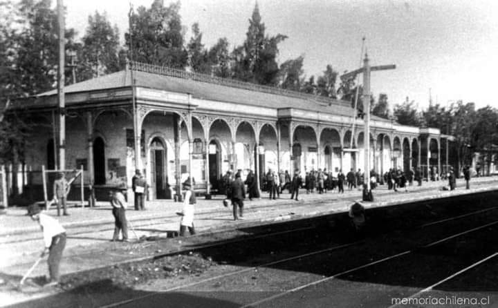 🇨🇱🚂 15 Septiembre 1857 Se inaugura el Ferrocarril del Sur, el