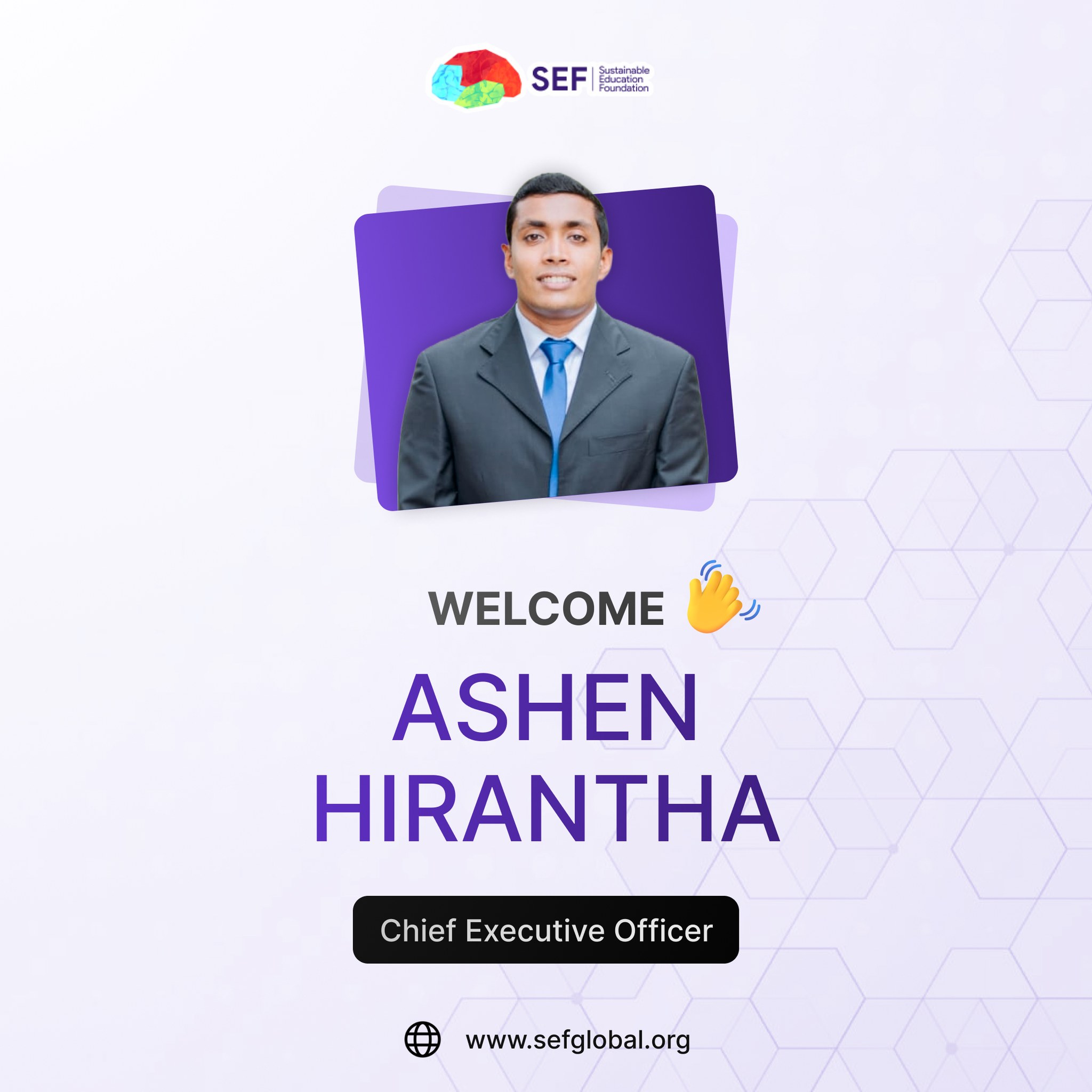 Sustainable - Join us in welcoming our new Chief Executive Office at ...