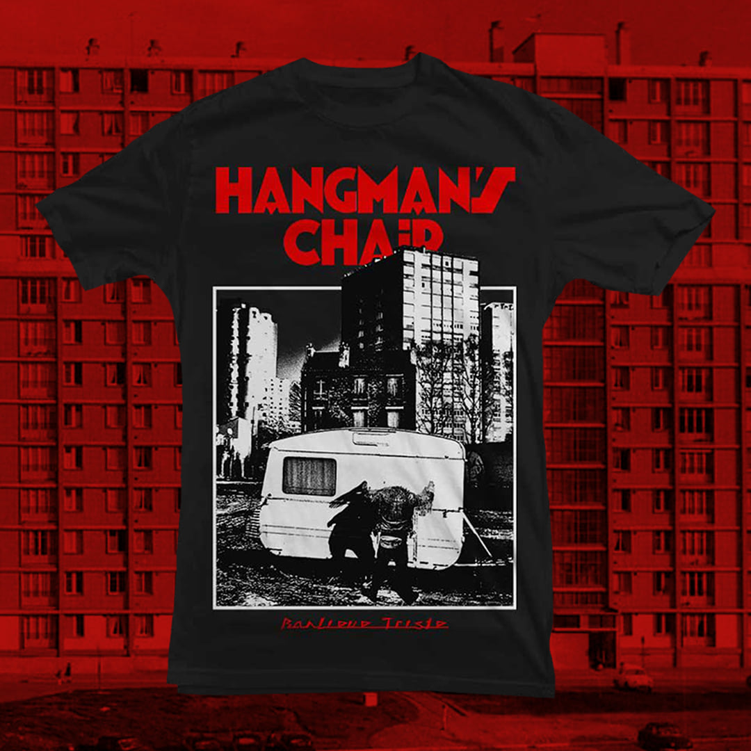 New HANGMAN'S CHAIR merch for PRE-ORDER via the new Hangman's
