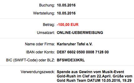 Gold Rush Karlsruhe Tafel Hi Fans Gold Rush Karlsruhe