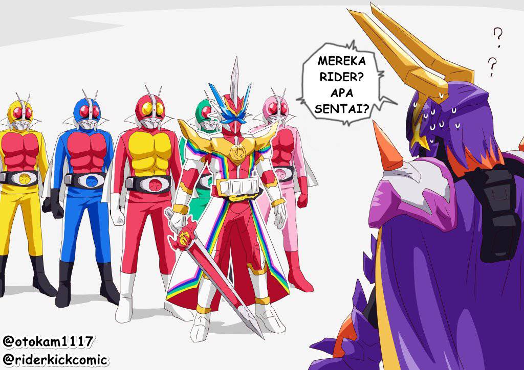 Komik Kamen Rider RIDER IYA, SENTAI... - Rider Kick Comic | Facebook