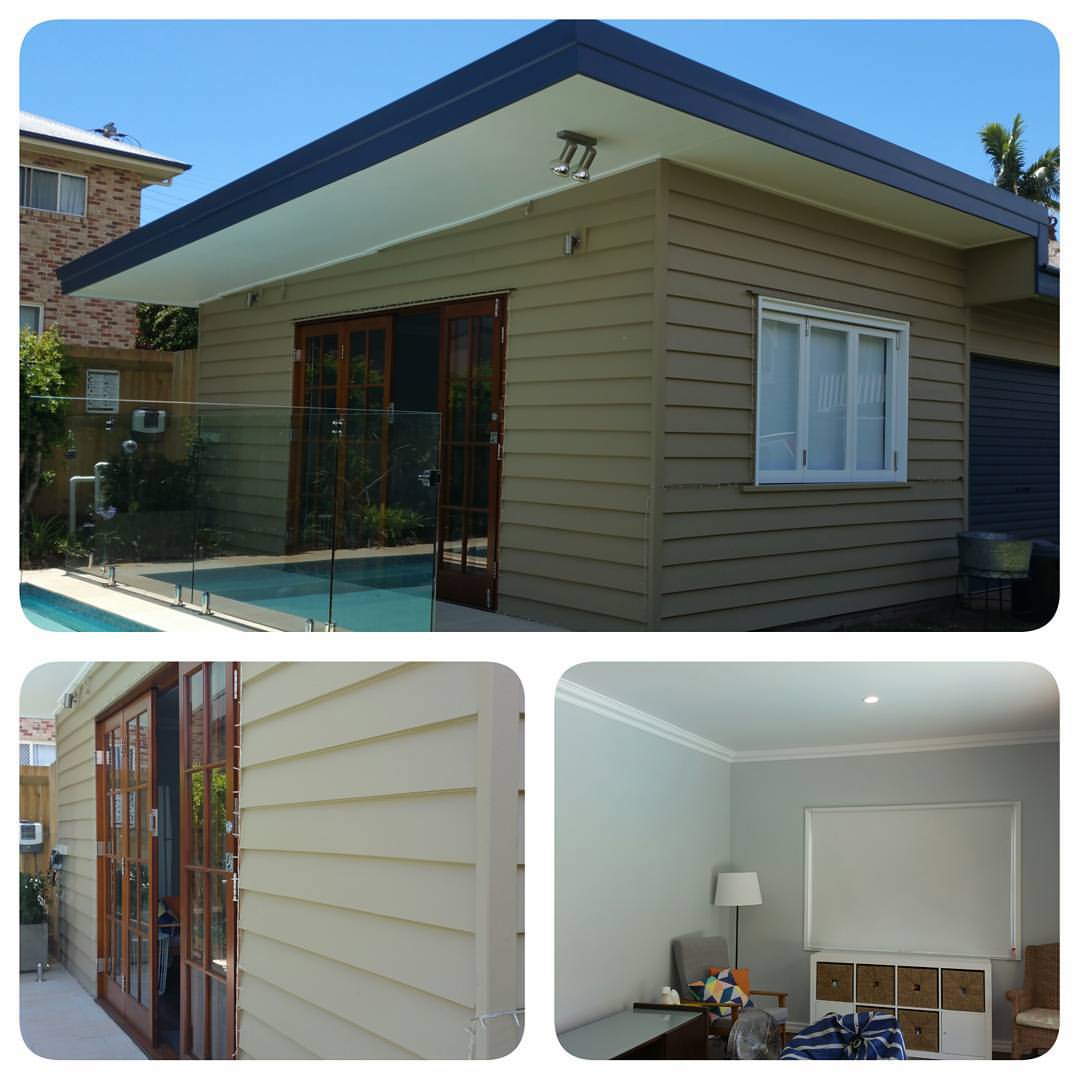 Affinity - Pool house love! With #duluxaus #stonecrop on the # ...