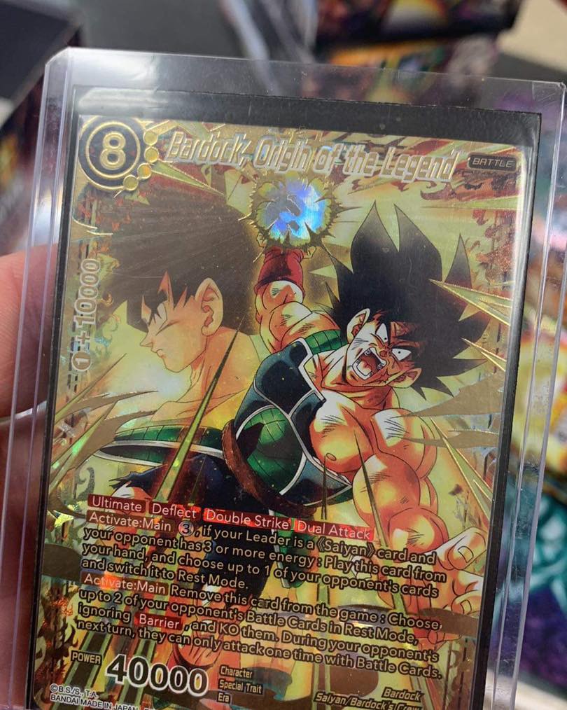 A #PSA 10 SS #Gogeta Fusion Reborn God Rare from #CriticalBlow