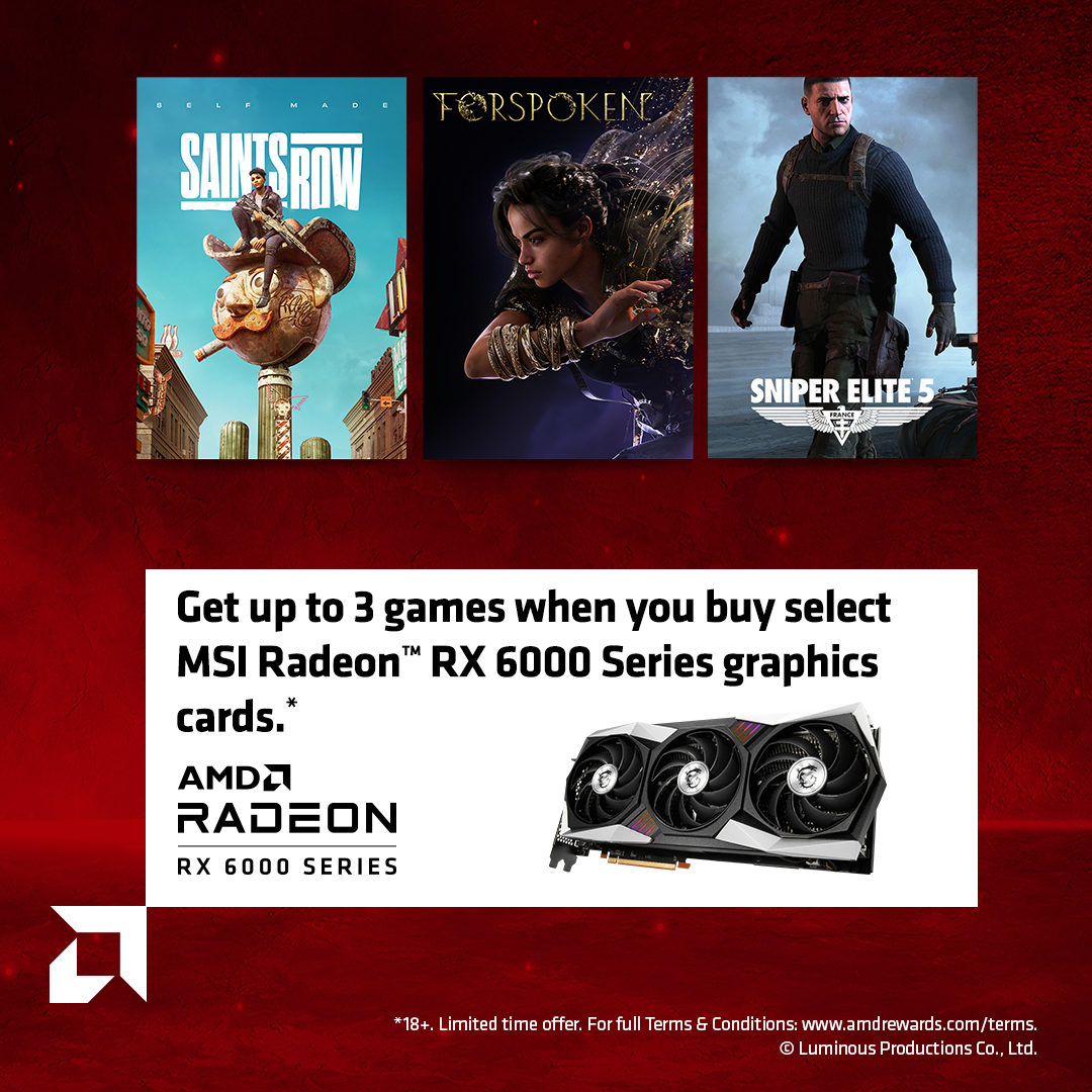 MSI Gaming - [ RAISE THE GAME ] Get up to 3 games when you buy select ...