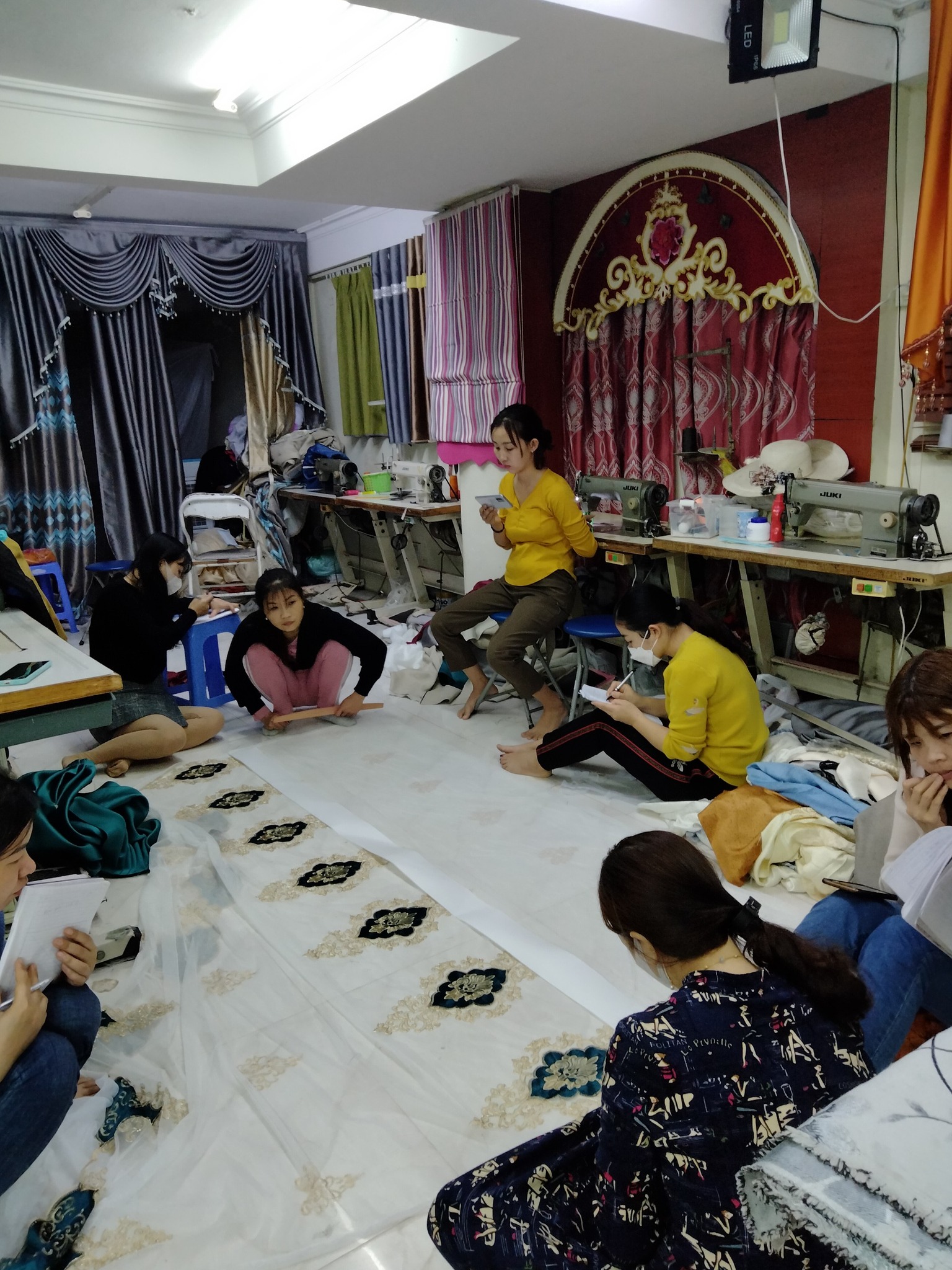 Trung tâm dạy may rèm cửa Phương Hoa