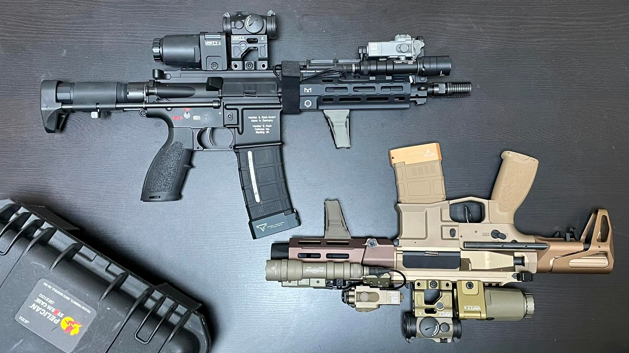 maxim pdx & Heckler Koch hk416c(long stock😂)