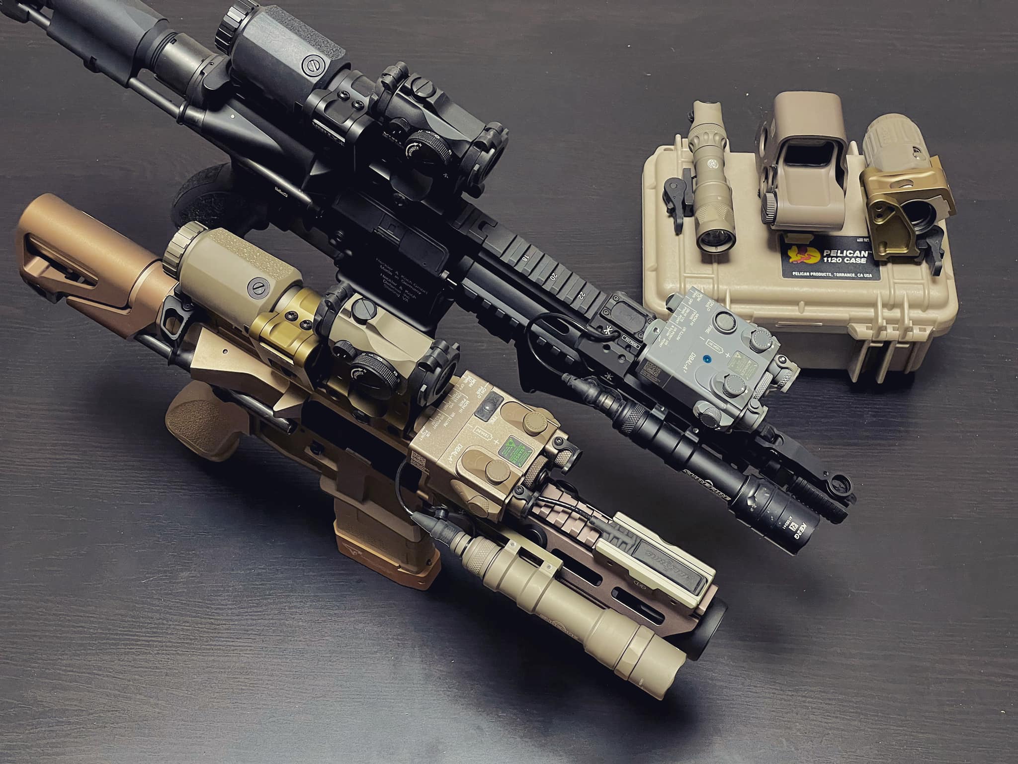 maxim pdx & Heckler Koch hk416c(long stock😂)