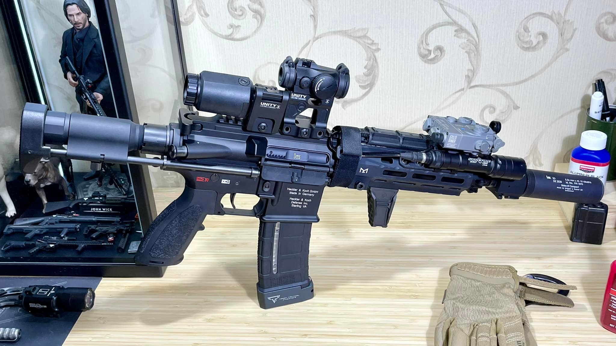 maxim pdx & Heckler Koch hk416c(long stock😂)