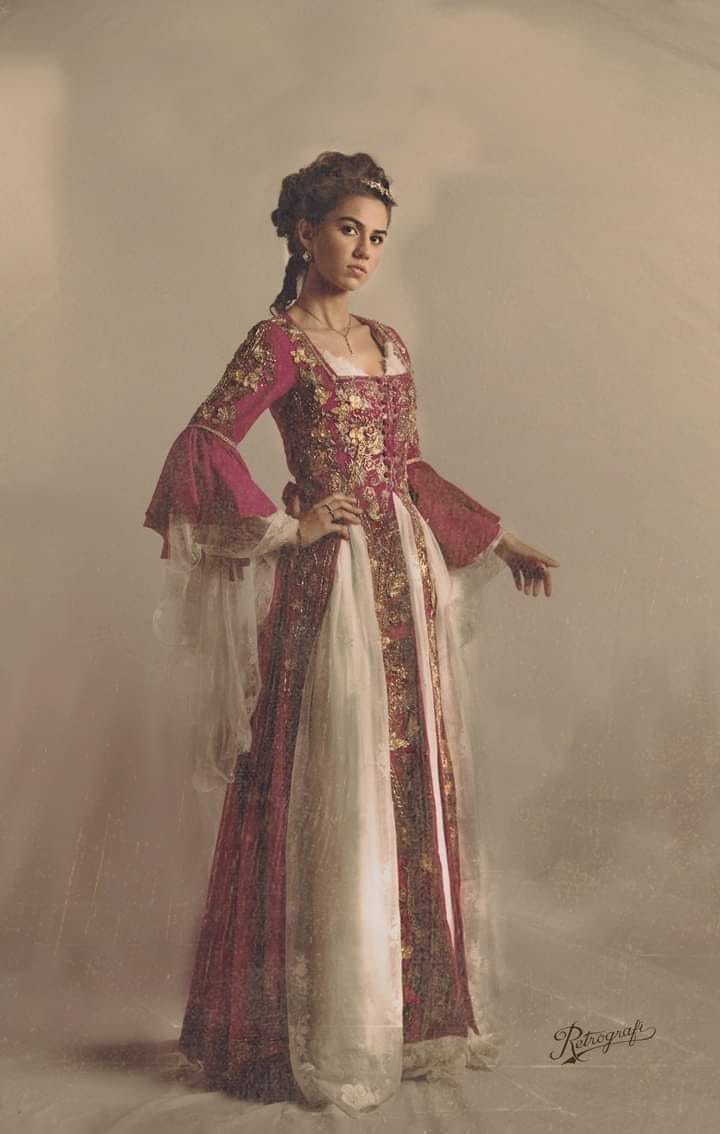 turkish traditional dress Navy Delicate Beaded Backless Maxi Ottoman Caftan Belted  Sultan Dress Celebrate your henna night in royal style Traditional Turkish Clothing, National Middle