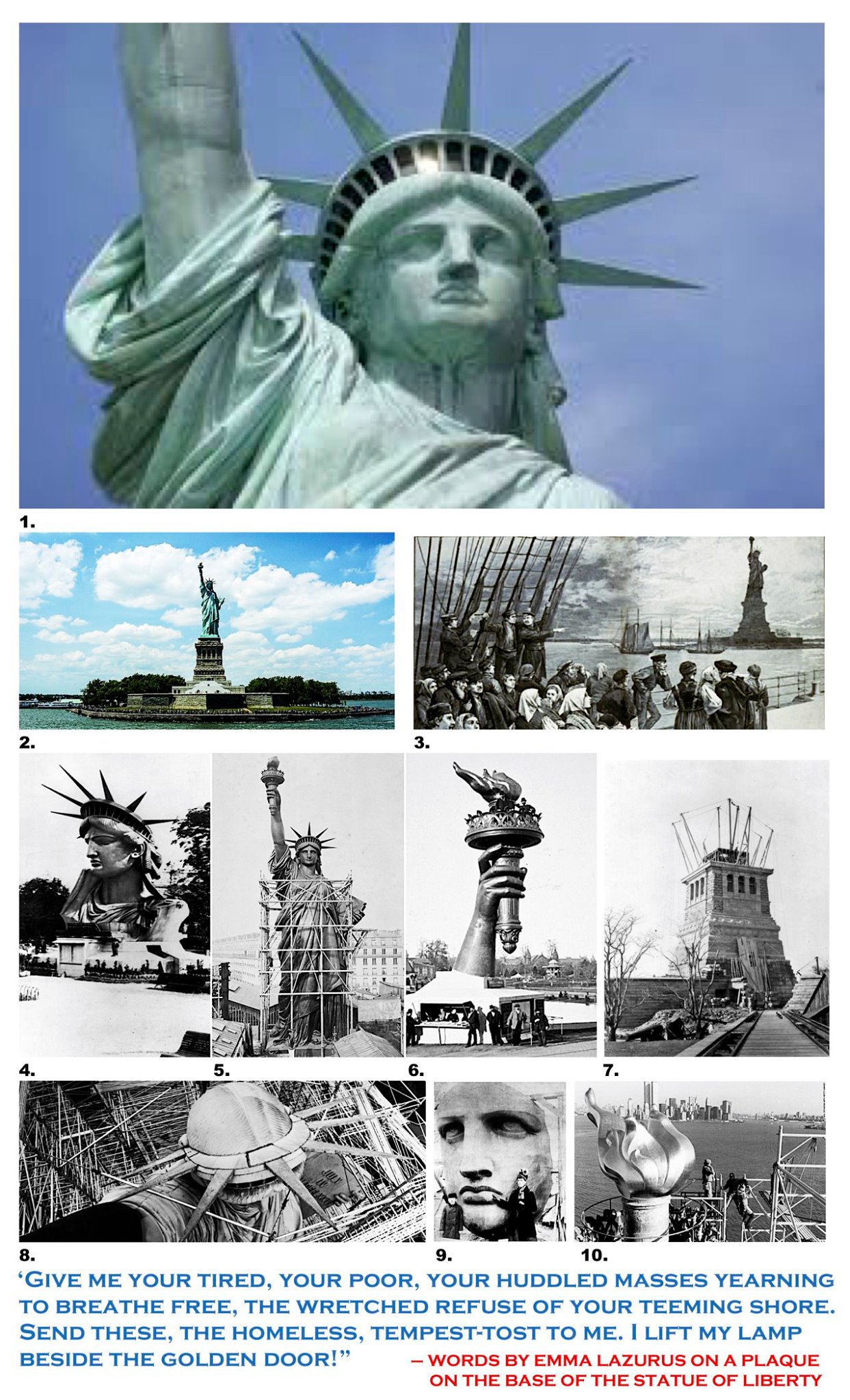 Notes From The Frontier The Surprsing History Of Lady Liberty She S Been Called The Mother Of Exiles Lady Of The Harbor Lady Liberty The Green Goddess Mother Of Freedom The Statue