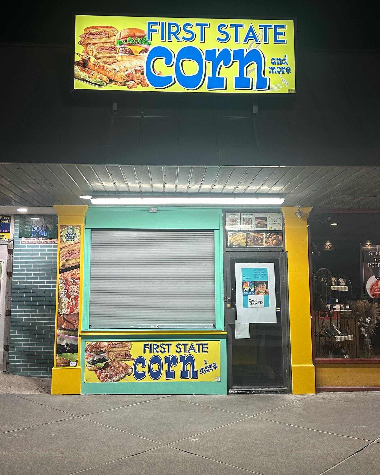 First state corn & more | Rehoboth Beach DE